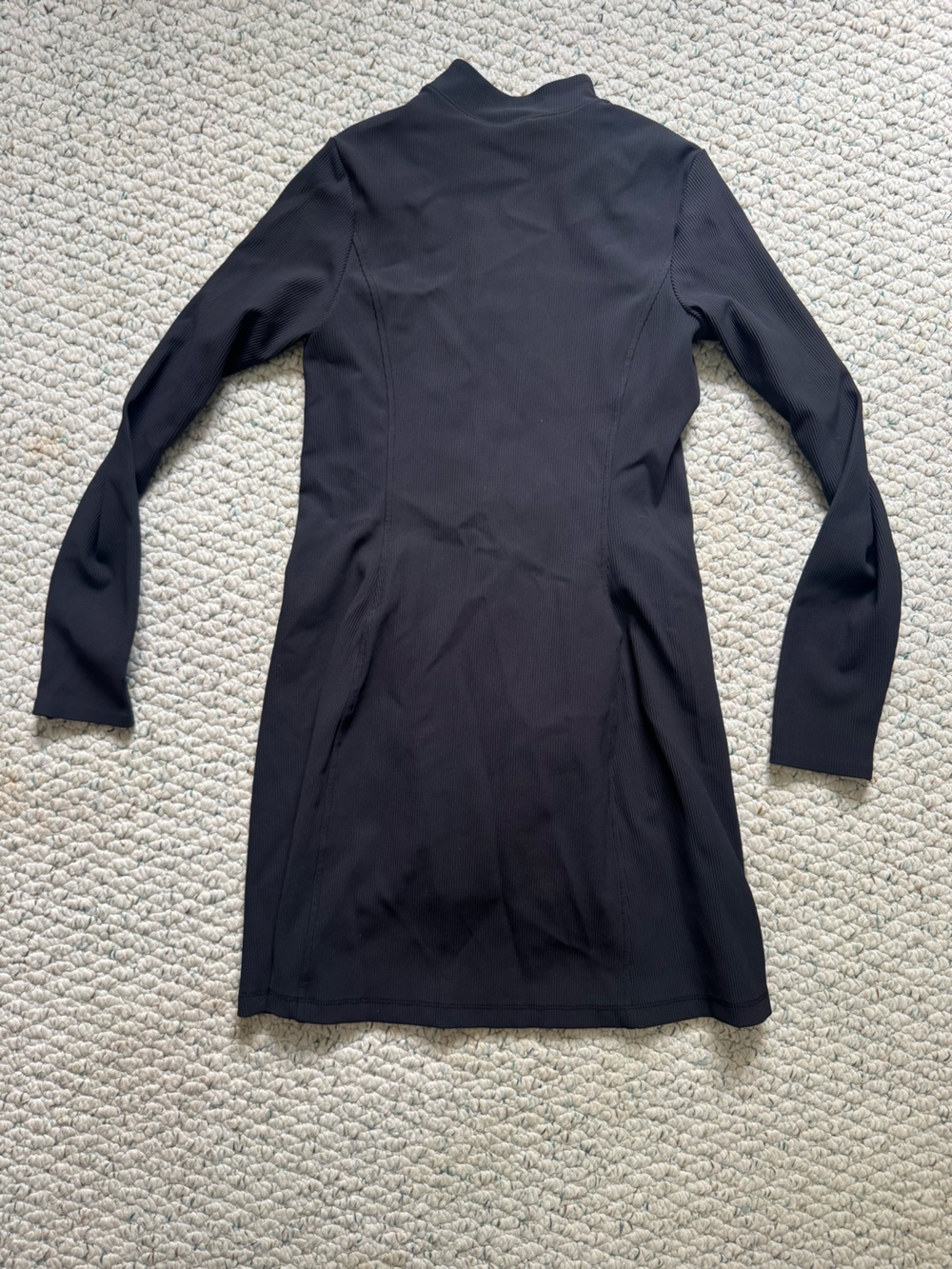 SPANX Ribbed Half Zip Dress - Picture 3 of 4